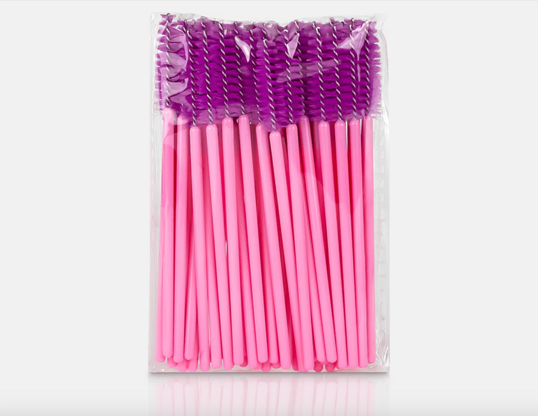 Disposable Eyelash Brush Wands (Pack of 100)